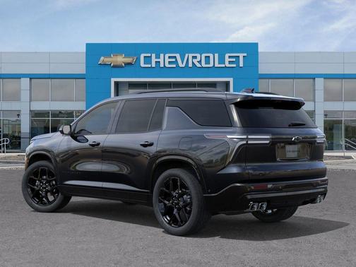 Mosaic Black Metallic 2026 Chevrolet Traverse RS