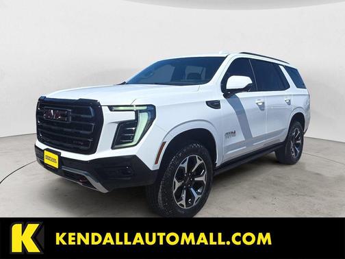 Summit White 2025 GMC Yukon AT4 4WD