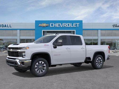 Summit White 2026 Chevrolet Silverado 3500 LT