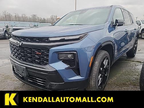 Lakeshore Blue Metallic 2025 Chevrolet Traverse RS