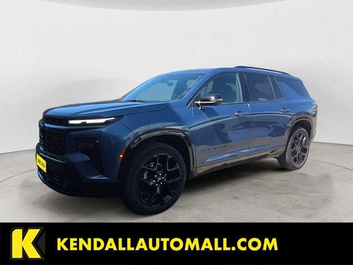 Lakeshore Blue Metallic 2025 Chevrolet Traverse RS