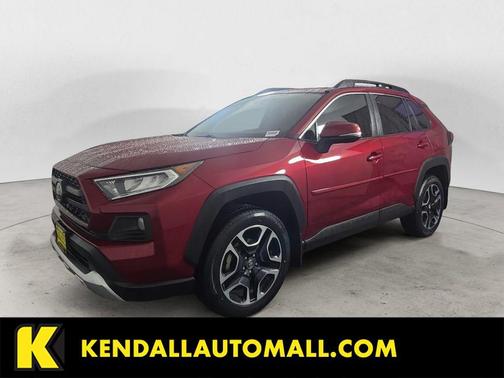 Ruby Flare Pearl 2019 Toyota RAV4 Adventure