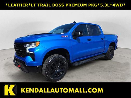 Riptide Blue Metallic 2026 Chevrolet Silverado 1500 LT Trail Boss