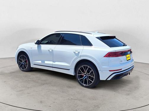White 2021 Audi Q8 55 Prestige