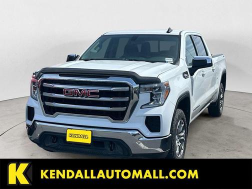 Summit White 2021 GMC Sierra 1500 SLE