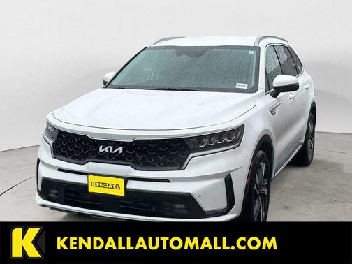 Snow White Pearl 2023 Kia Sorento Hybrid EX