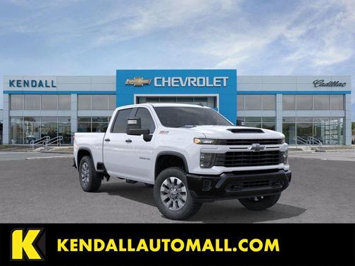 Summit White 2026 Chevrolet Silverado 2500 Custom