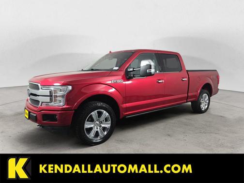 Rapid Red Metallic Tinted Clearcoat 2020 Ford F-150 Platinum