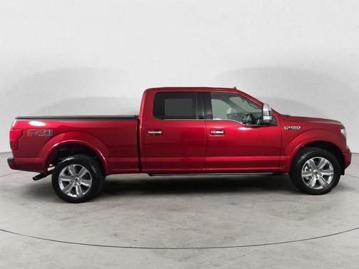 Rapid Red Metallic Tinted Clearcoat 2020 Ford F-150 Platinum