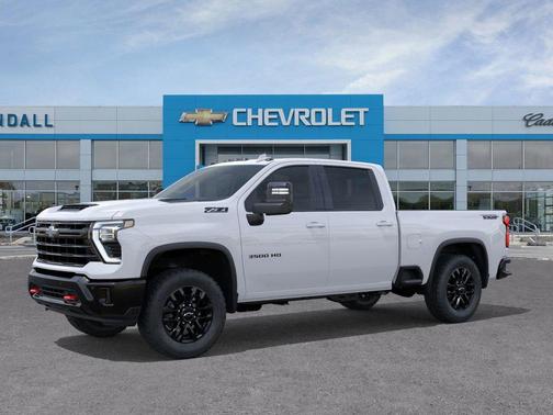 Summit White 2026 Chevrolet Silverado 3500 LTZ