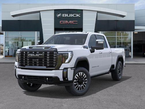 Glacier White Tricoat 2026 GMC Sierra 3500 Denali