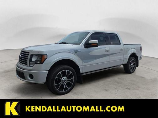 White Platinum 2012 Ford F-150 Harley-Davidson