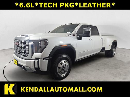White Frost Tricoat 2024 GMC Sierra 3500 Denali