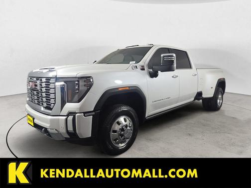White Frost Tricoat 2024 GMC Sierra 3500 Denali