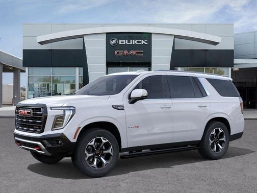 Summit White 2026 GMC Yukon 4WD AT4 Ultimate