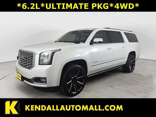 White Frost Tricoat 2019 GMC Yukon XL Denali