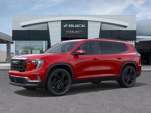 Volcanic Red Tintcoat 2026 GMC Acadia Elevation AWD