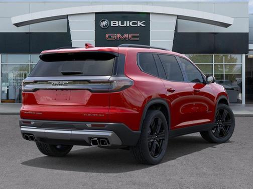 Volcanic Red Tintcoat 2026 GMC Acadia Elevation AWD