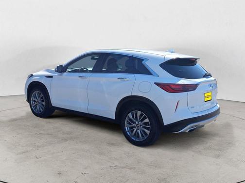 Lunar White 2023 INFINITI QX50 PURE AWD