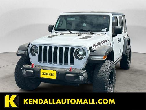 Bright White Clearcoat 2021 Jeep Wrangler Unlimited Rubicon