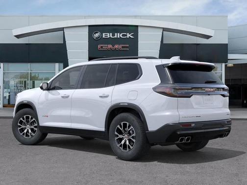 Glacier White Tricoat 2026 GMC Acadia AT4 AWD
