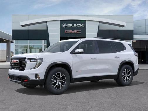Glacier White Tricoat 2026 GMC Acadia AT4 AWD