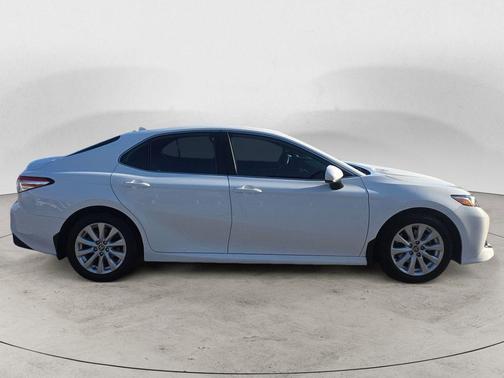Super White 2020 Toyota Camry LE