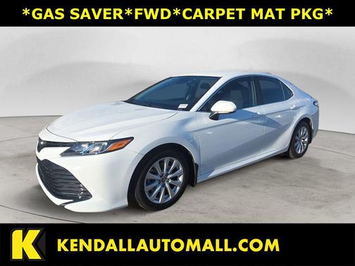 Super White 2020 Toyota Camry LE