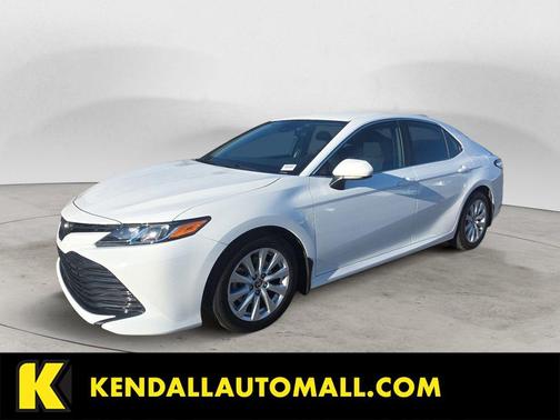 Super White 2020 Toyota Camry LE