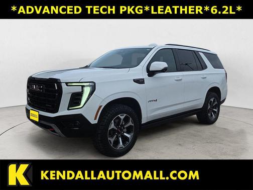 Summit White 2025 GMC Yukon 4WD AT4 Ultimate