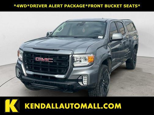 Satin Steel Metallic 2021 GMC Canyon Elevation