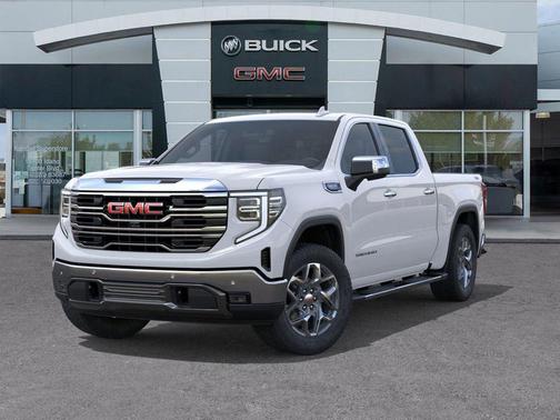 Summit White 2026 GMC Sierra 1500 SLT