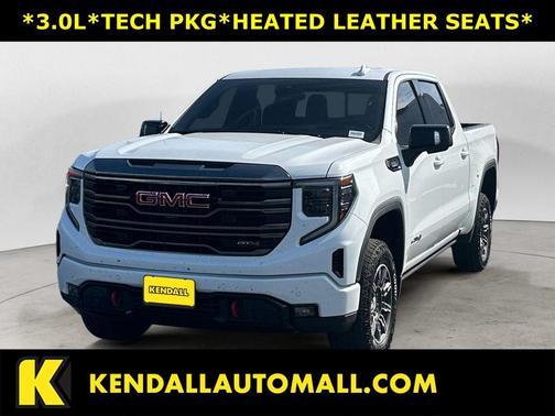 Summit White 2024 GMC Sierra 1500 AT4