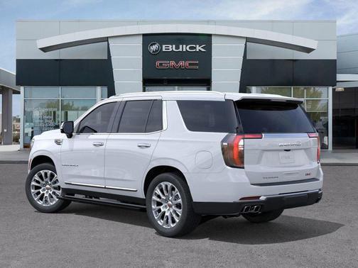 Glacier White Tricoat 2026 GMC Yukon Denali