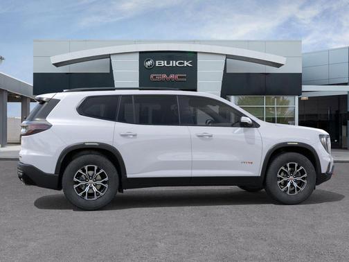 White 2026 GMC Acadia AT4 AWD