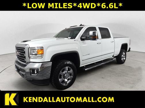 Summit White 2018 GMC Sierra 2500 SLT