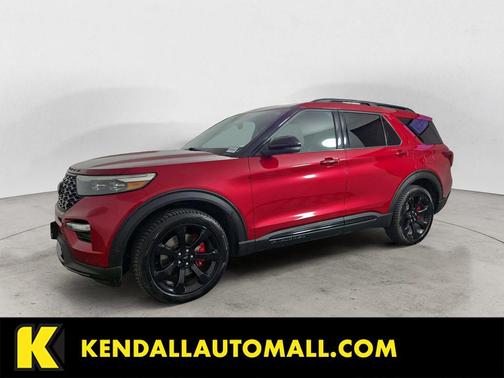 Rapid Red Metallic Tinted Clearcoat 2022 Ford Explorer ST