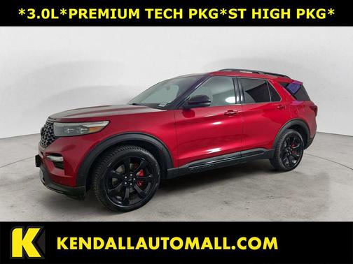 Rapid Red Metallic Tinted Clearcoat 2022 Ford Explorer ST