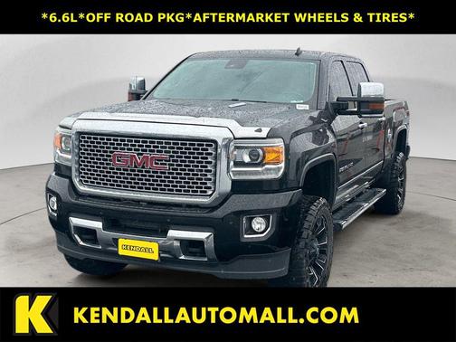 Onyx Black 2015 GMC Sierra 2500 Denali