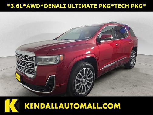 Cayenne Red Tintcoat 2021 GMC Acadia Denali