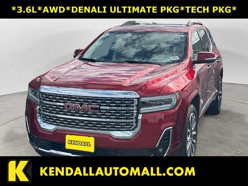 Cayenne Red Tintcoat 2021 GMC Acadia Denali