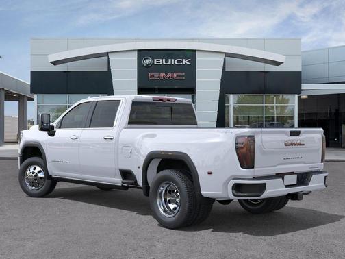 Glacier White Tricoat 2026 GMC Sierra 3500 Denali