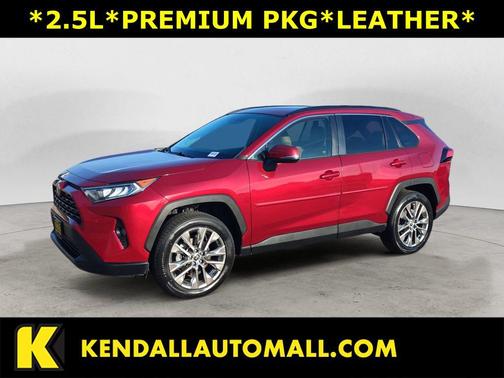 Ruby Flare Pearl 2021 Toyota RAV4 XLE Premium