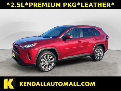 Ruby Flare Pearl 2021 Toyota RAV4 XLE Premium