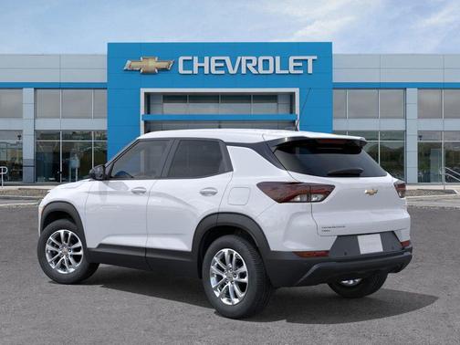 Summit White 2026 Chevrolet Trailblazer LS