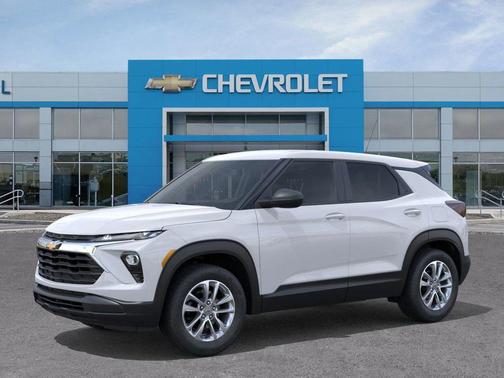 Summit White 2026 Chevrolet Trailblazer LS