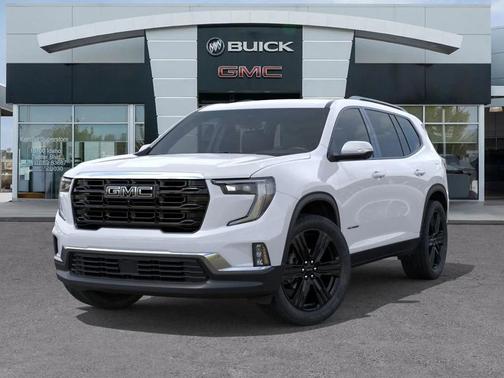 Glacier White Tricoat 2026 GMC Acadia Elevation AWD