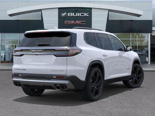 Glacier White Tricoat 2026 GMC Acadia Elevation AWD