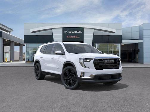 Glacier White Tricoat 2026 GMC Acadia Elevation AWD