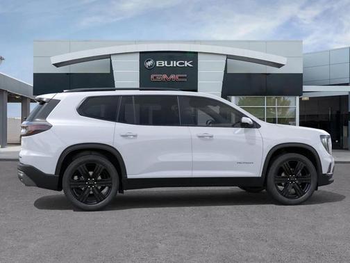 Glacier White Tricoat 2026 GMC Acadia Elevation AWD